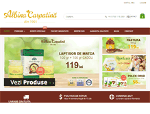 Tablet Screenshot of apicola.ro
